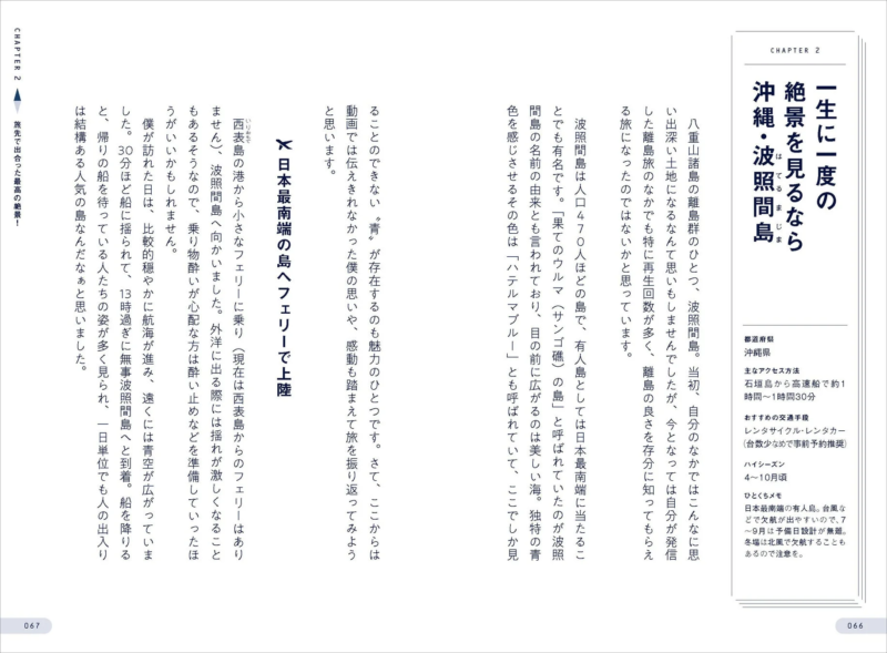 沖縄・波照間島の紹介ページ