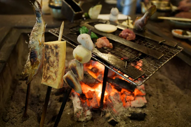囲炉裏料理